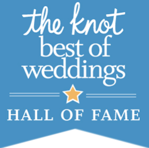 In January 2015, Michael & Joanie were inducted into The Knot "Best of Weddings" Hall of Fame.