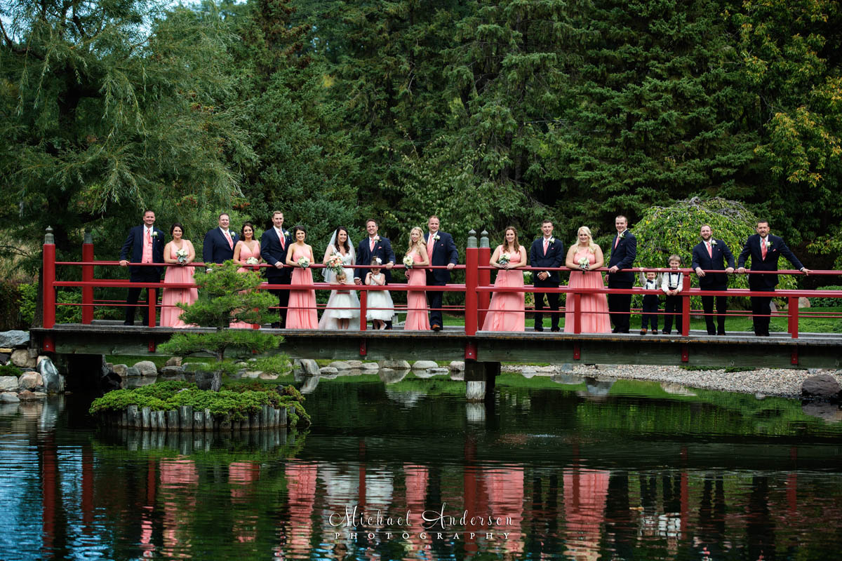 bloomington mn wedding photography at the japanese garden