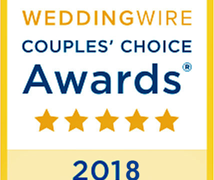 WeddingWire Couples' Choice Award for 2018 presented to Michael Anderson Photography.