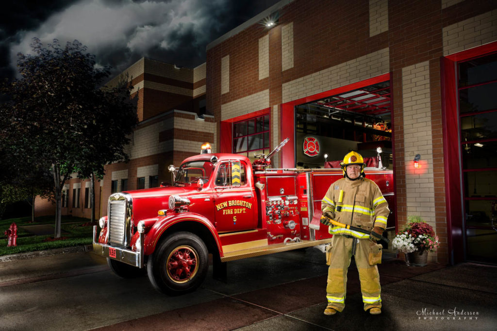 New-Brighton-Fire-Engine-Number-5-Light-Painting-photograph