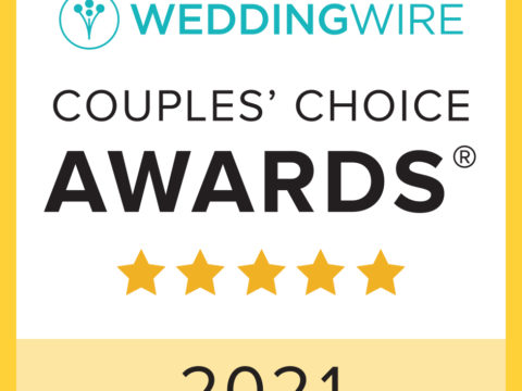 WeddingWire Couples Choice Award 2021 for Michael Anderson Photography in Mounds View, MN.